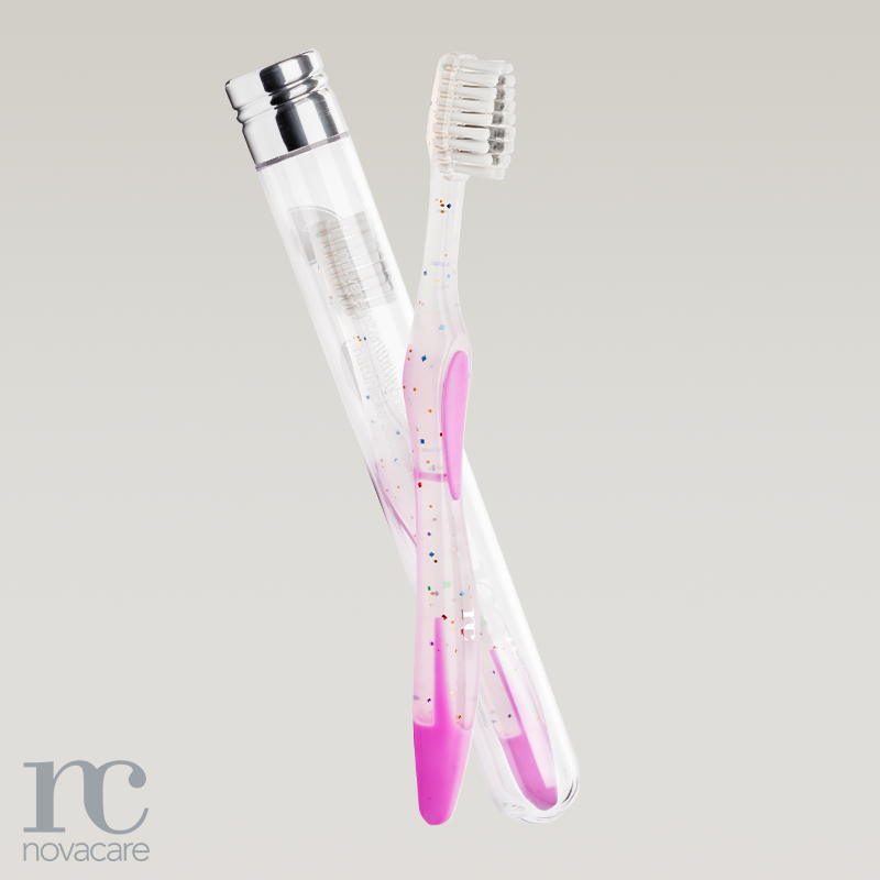 Zobna ščetka Novacare otroška - srebrna