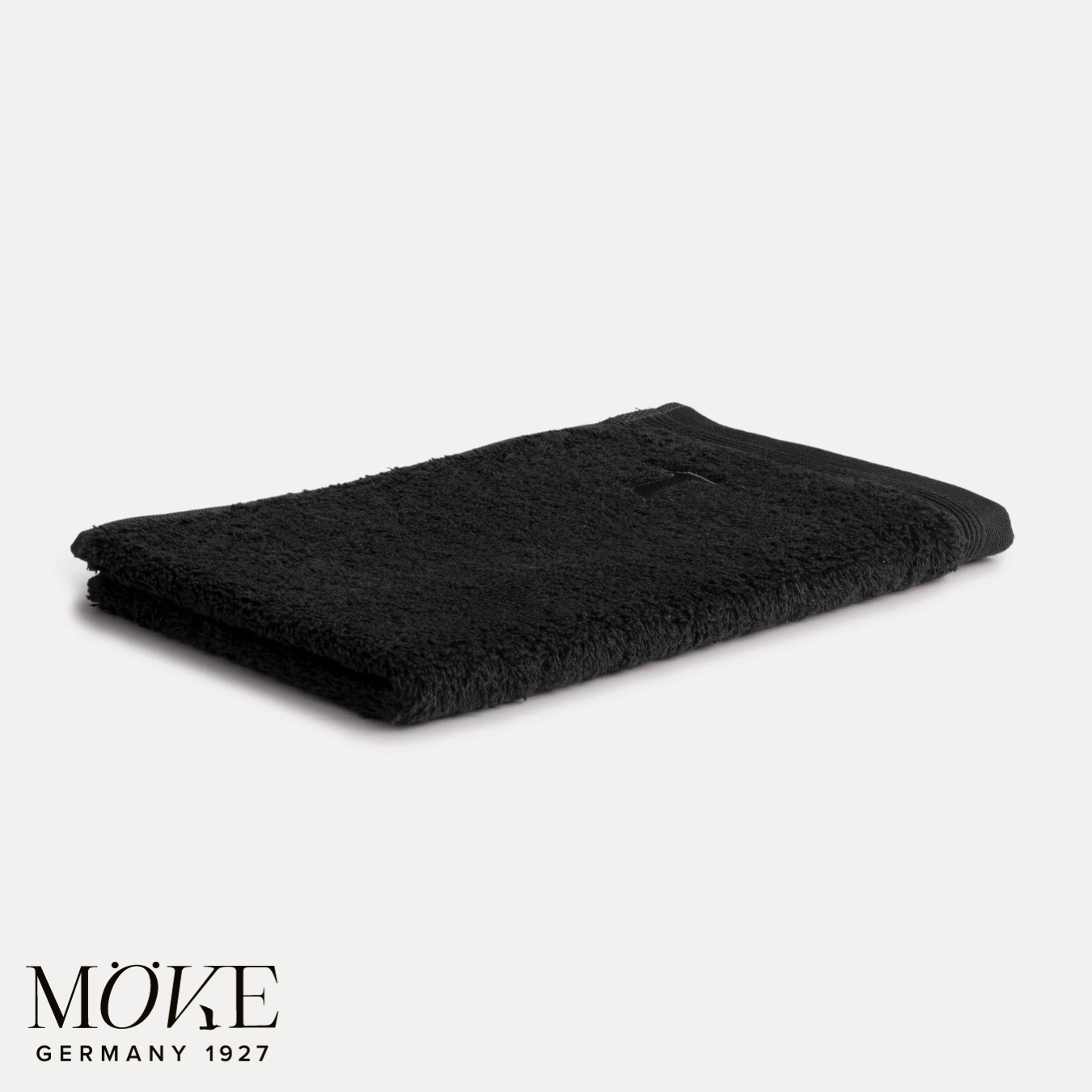 Brisača Superwuschel črna, 100% bombaž