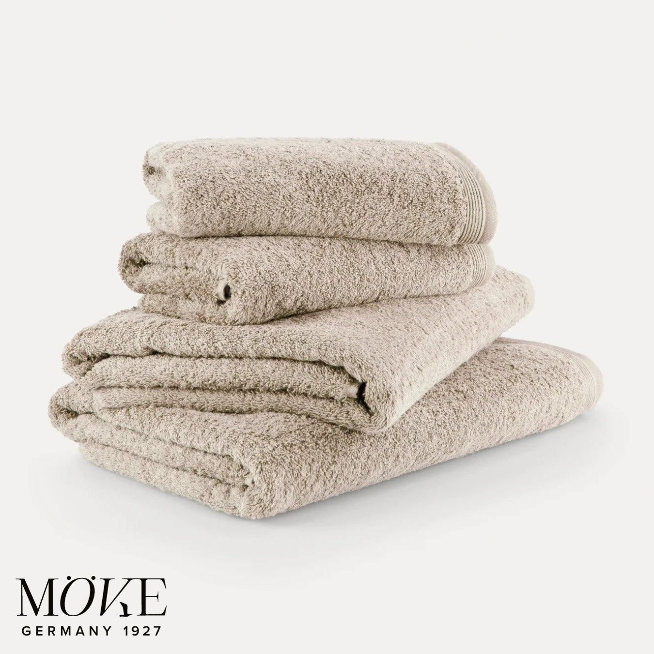 Brisača Superwuschel svetlo rjava, set 4 kom