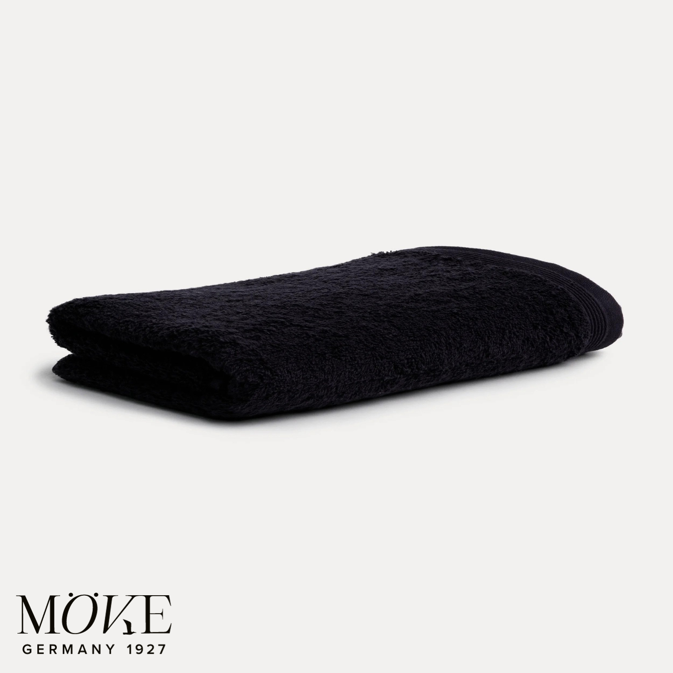 Brisača Superwuschel črna, 100% bombaž