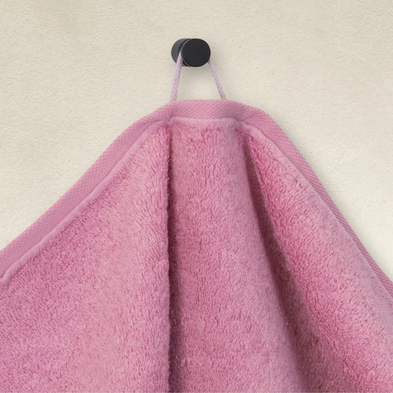 Brisača Loft roza, 100% bombaž