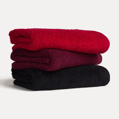 Brisača Superwuschel črna, 100% bombaž