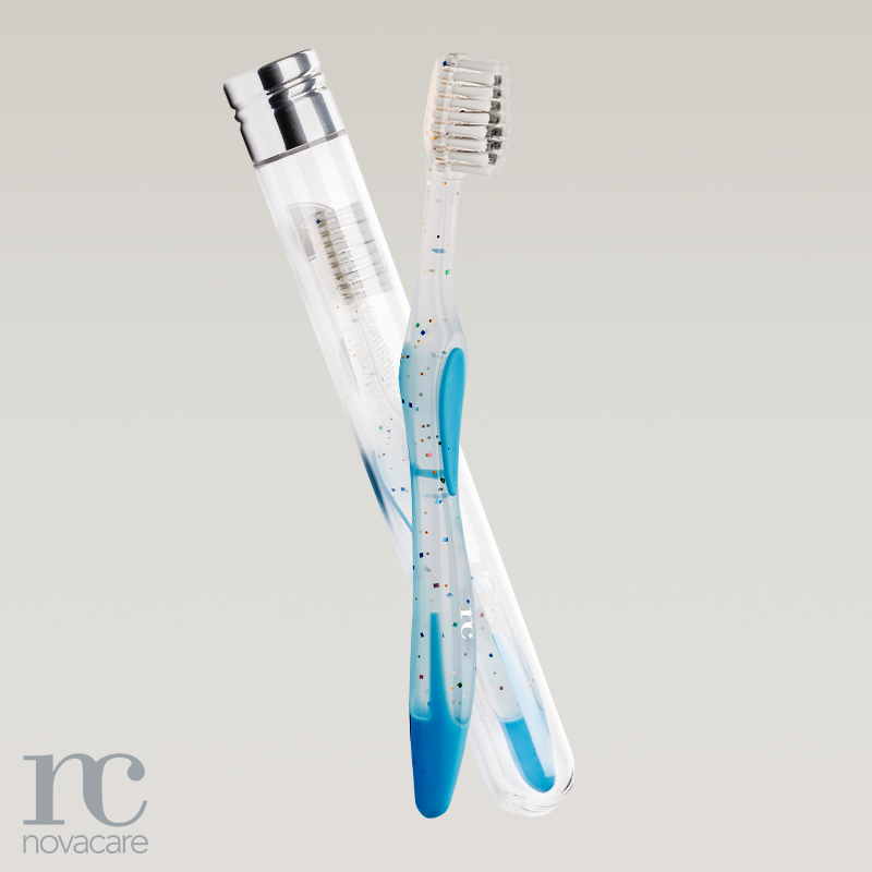 Zobna ščetka Novacare otroška - srebrna