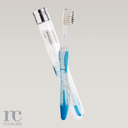 Zobna ščetka Novacare otroška - srebrna